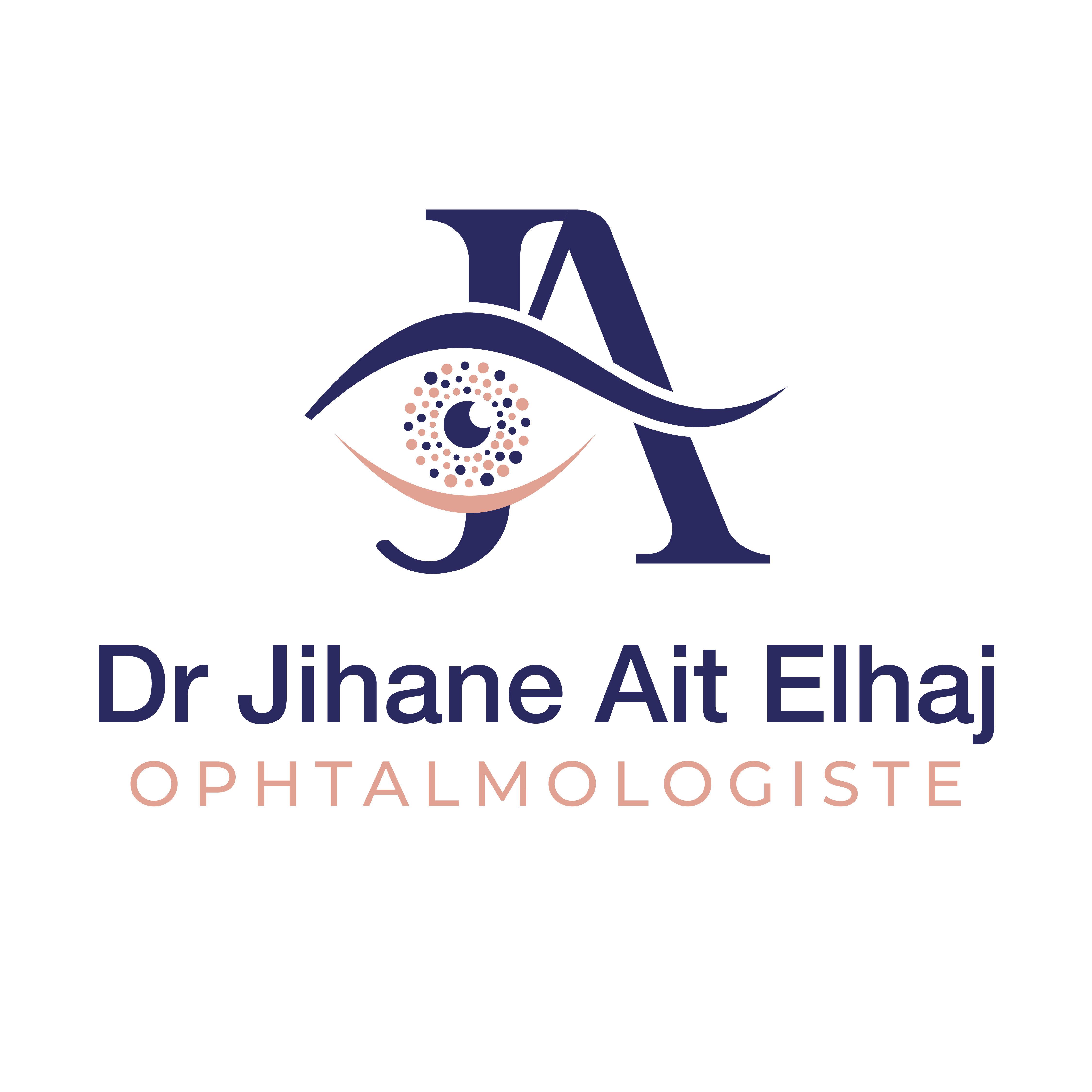 Dr Jihane Ait Elhaj Ophtalmologiste logo